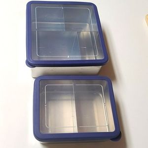 Spencer Stainless Dual Compartment & Bento Box